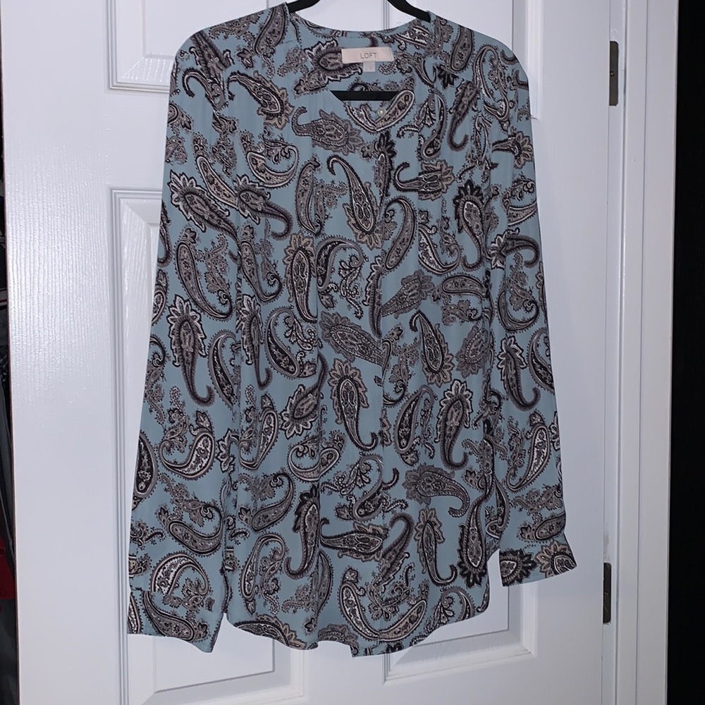 Loft Paisley Blouse